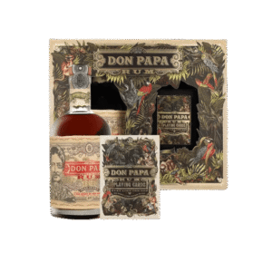 DON PAPA 7 YEARS 70 CL + SPEELKAARTEN