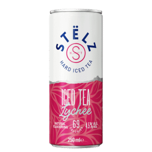 STELZ HARD ICED TEA LYCHEE BLIK 12 X 25 CL (Incl. Statiegeld)